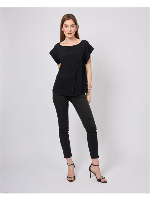 Silvian Heach women's t-shirt with kimono sleeves SILVIAN HEACH | GPP25162BLBLACK